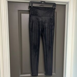 SPANX faux leather leggings M